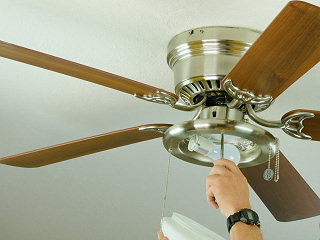 celing fan installation